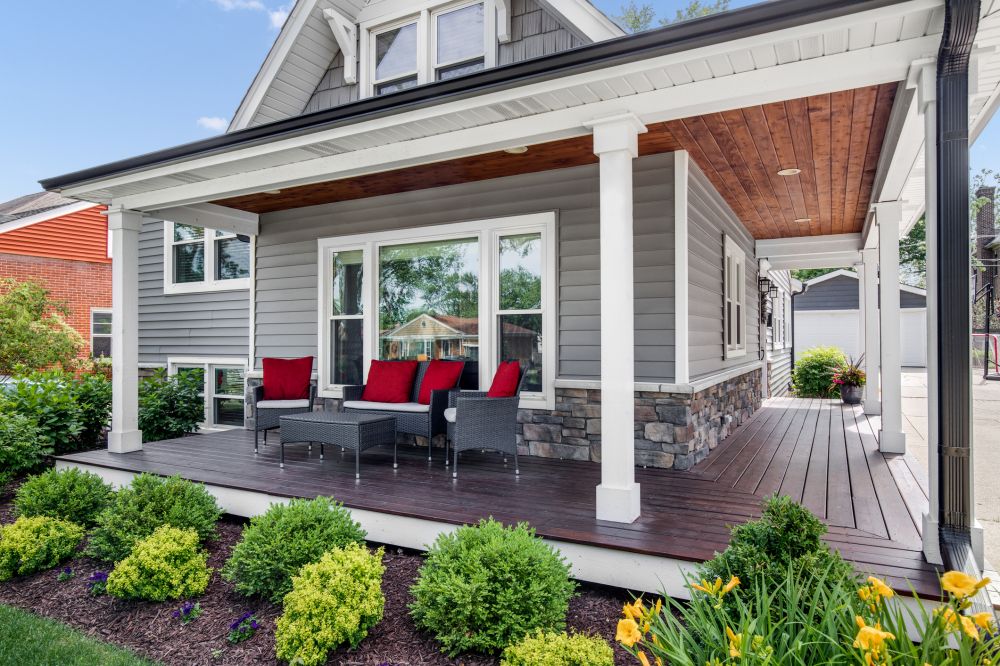 Porch Pillar Repair in Folsom