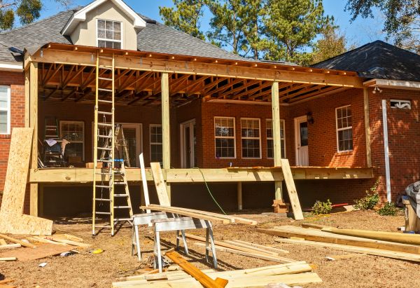 Sagging Deck Repair in Folsom