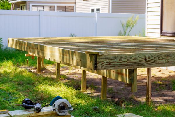 Cost of Elevated Deck Installation in Folsom