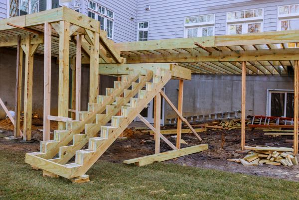 Deck Post Replacement in Folsom