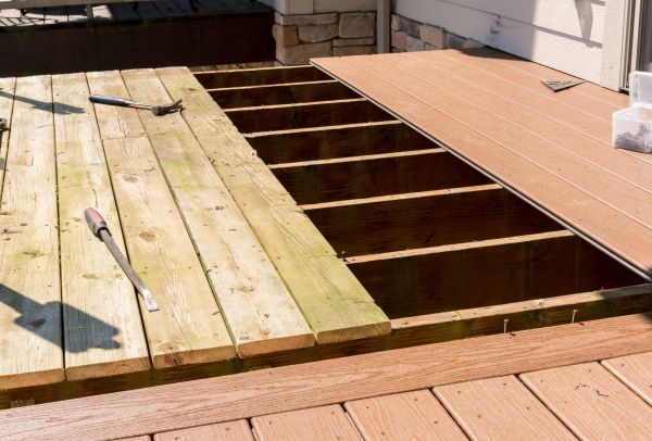 Deck Floor Replacement in Folsom