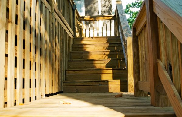 Deck Steps Replacement in Folsom