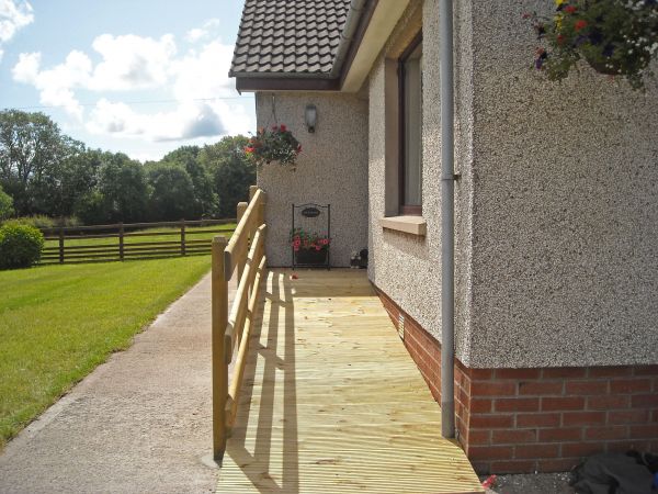 Cost of Hardwood Ramp Installation in Folsom
