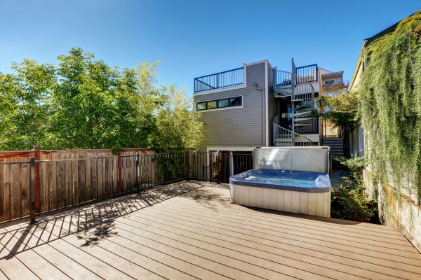 Cost of Hot Tub Deck Installation in Folsom